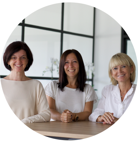 Team SISTA Marketingwerkstatt: Simone Starlinger, Birgit Schuller-Leitner, Sonja Waidacher